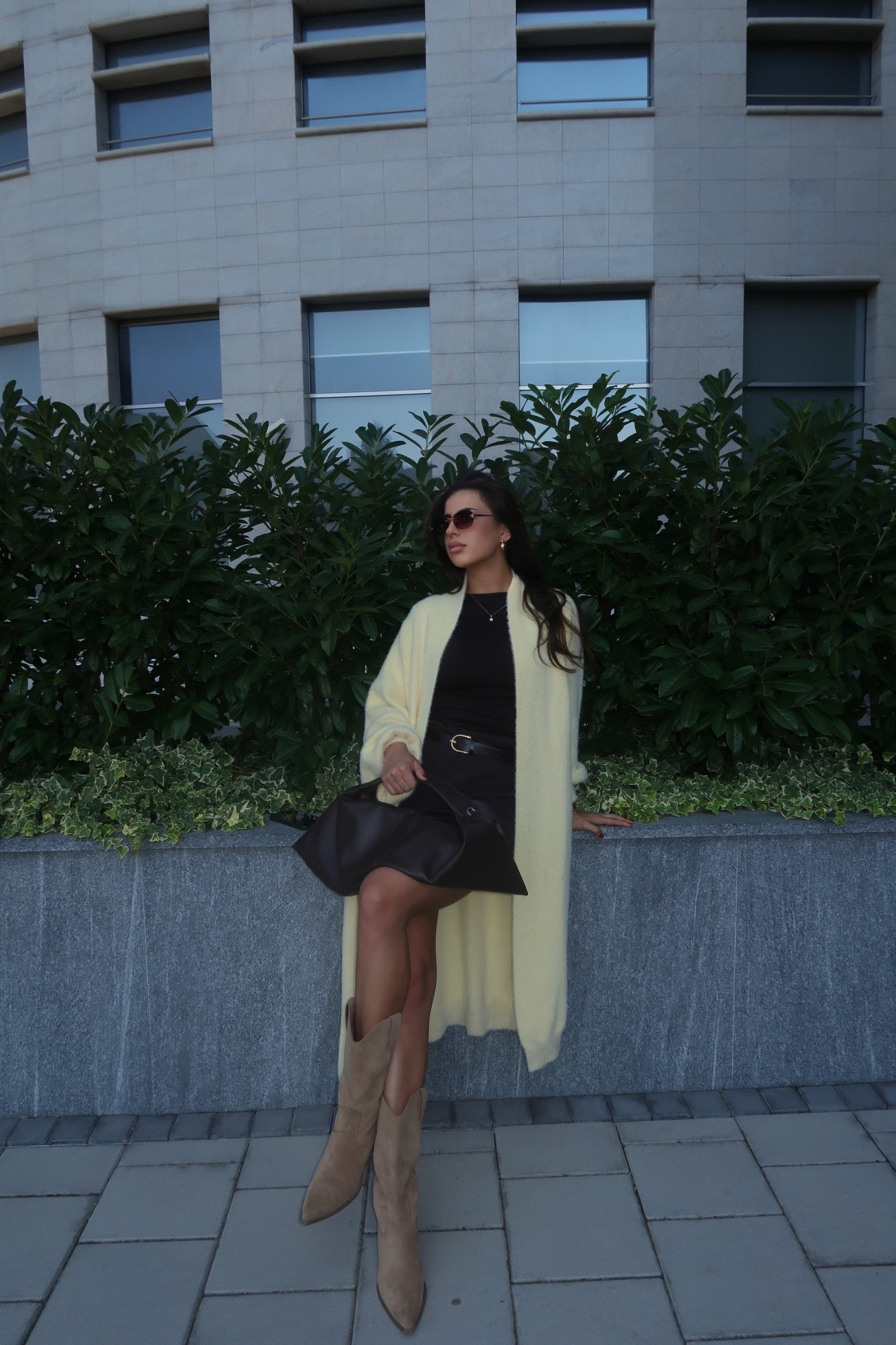 Kardigan - Pastel  yellow