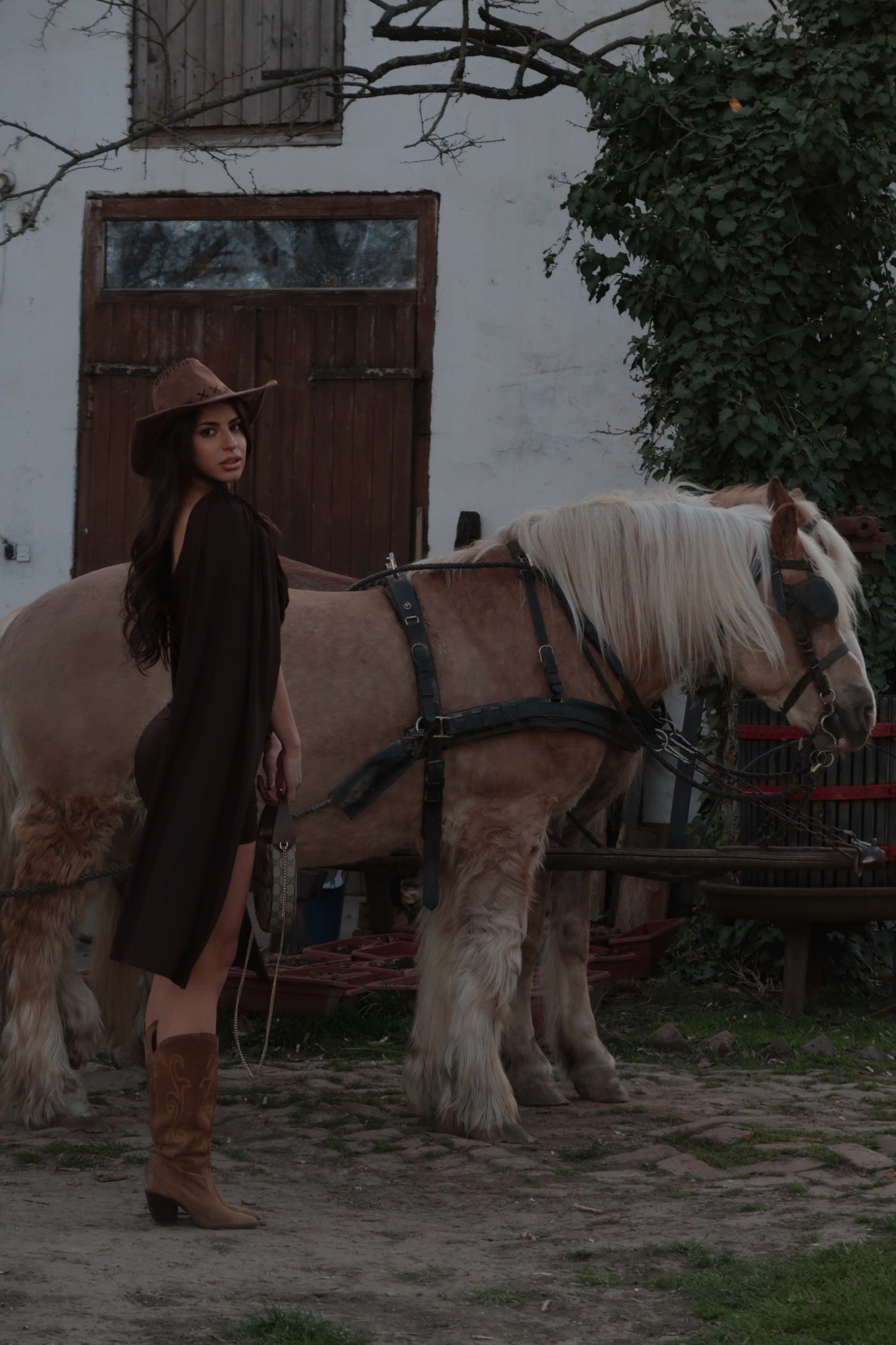 Haljina " Kaia" Braon