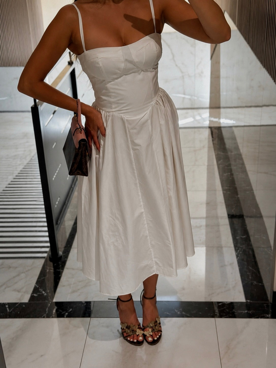 Midi Haljina “Molly ” White
