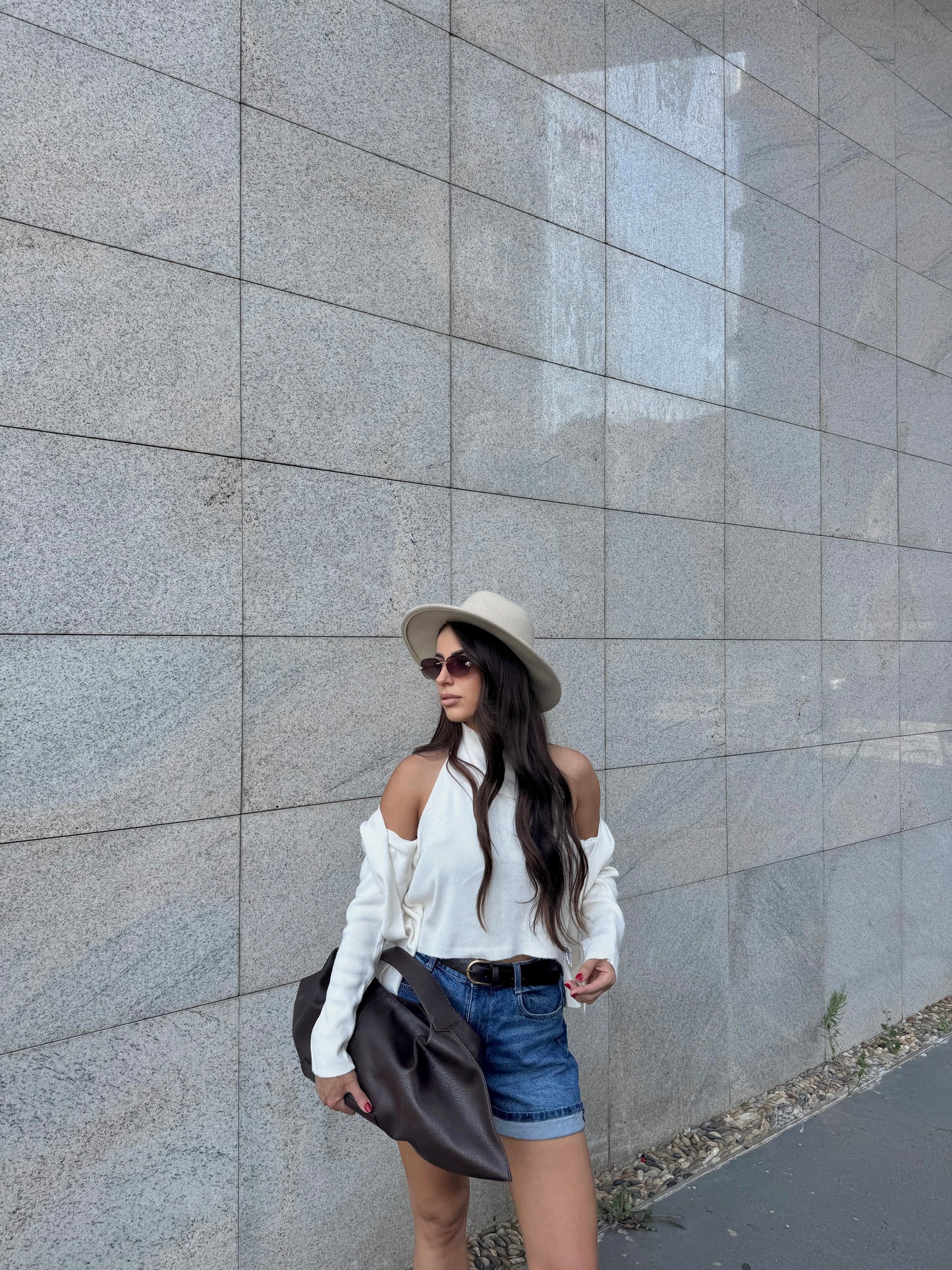 Dzemper sa spojenim rukavima