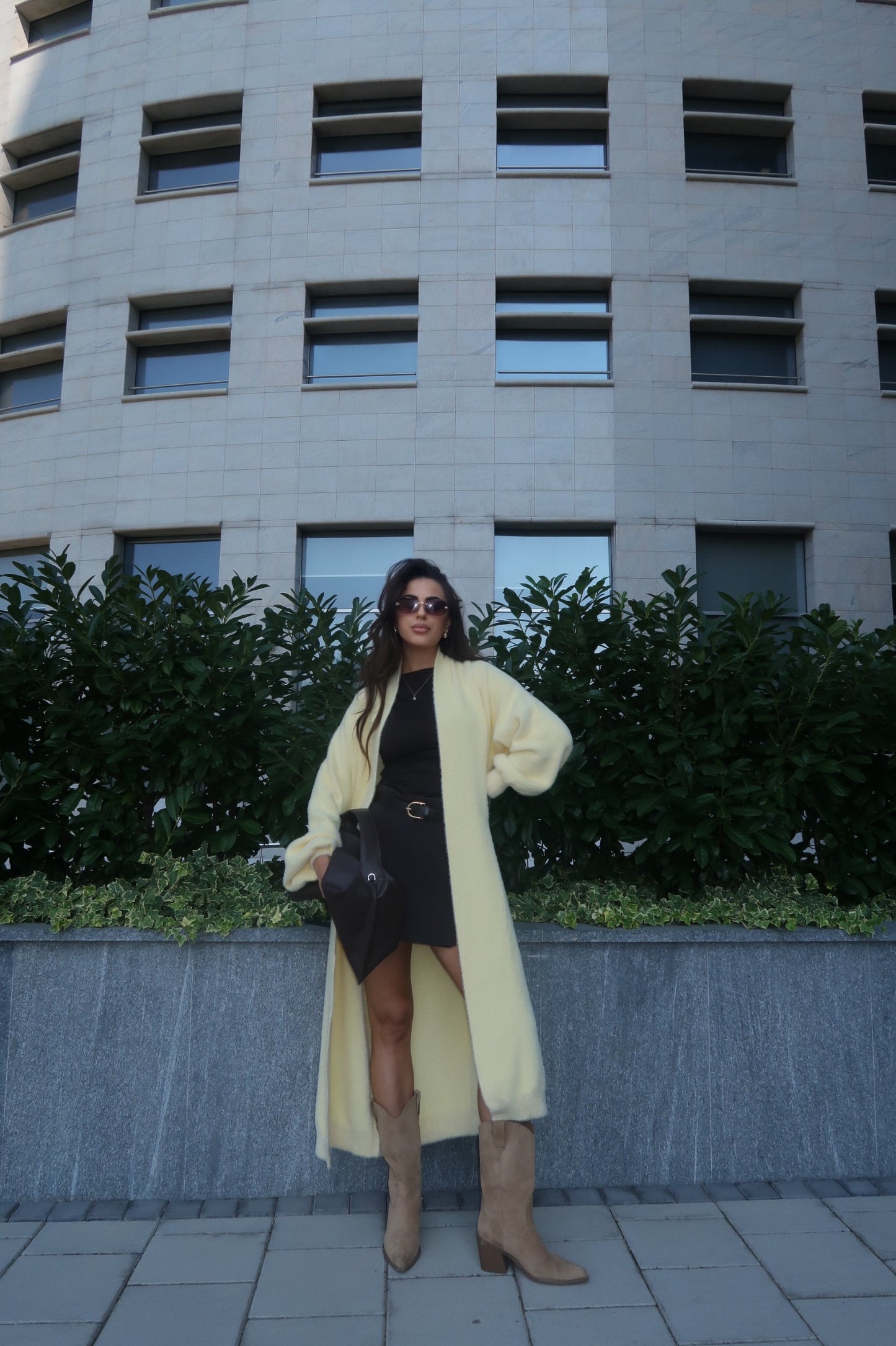 Kardigan - Pastel  yellow